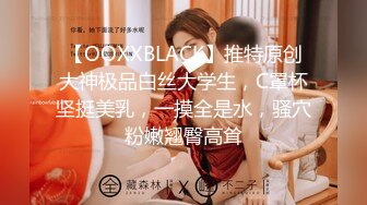 【OOXXBLACK】推特原创大神极品白丝大学生，C罩杯坚挺美乳，一摸全是水，骚穴粉嫩翘臀高耸